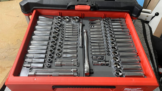 3D Printed drawer insert for 106pc Milwaukee Socket set 48-22-9486