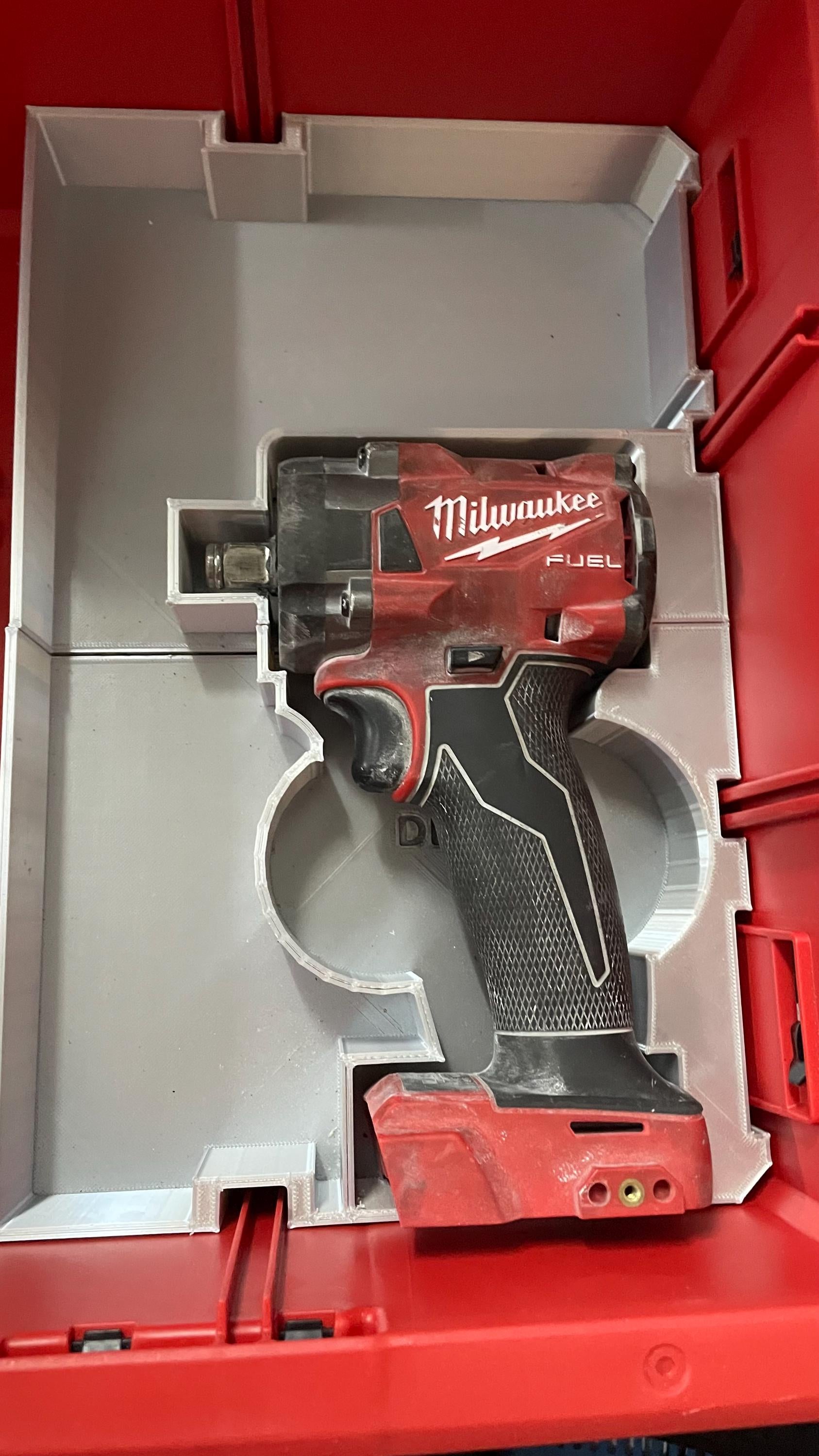 M18 Stubby impact wrench for 2 or 3 drawer Milwaukee system
